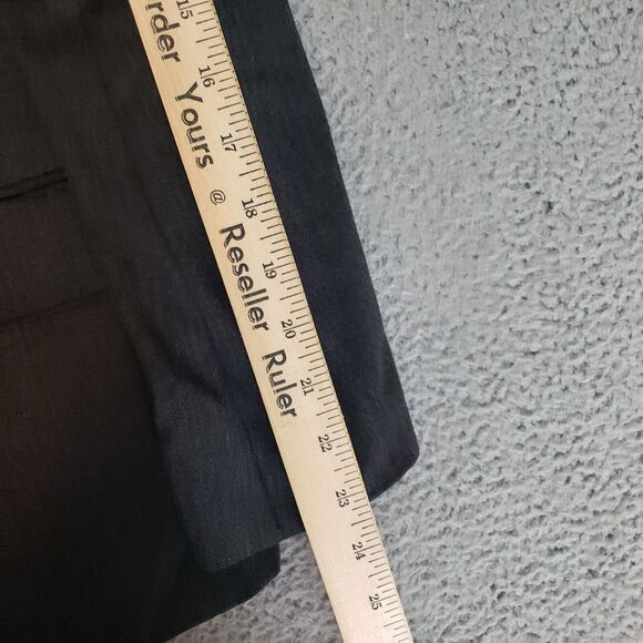 Pendleton Jacket‎ Womens 6 Black Sport Coat Blazer Suit Jacket One Button Wool - Picture 6 of 13